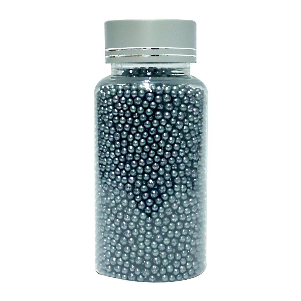 Confect Black Disco Balls Sprinkles 3 MM | Grocsy