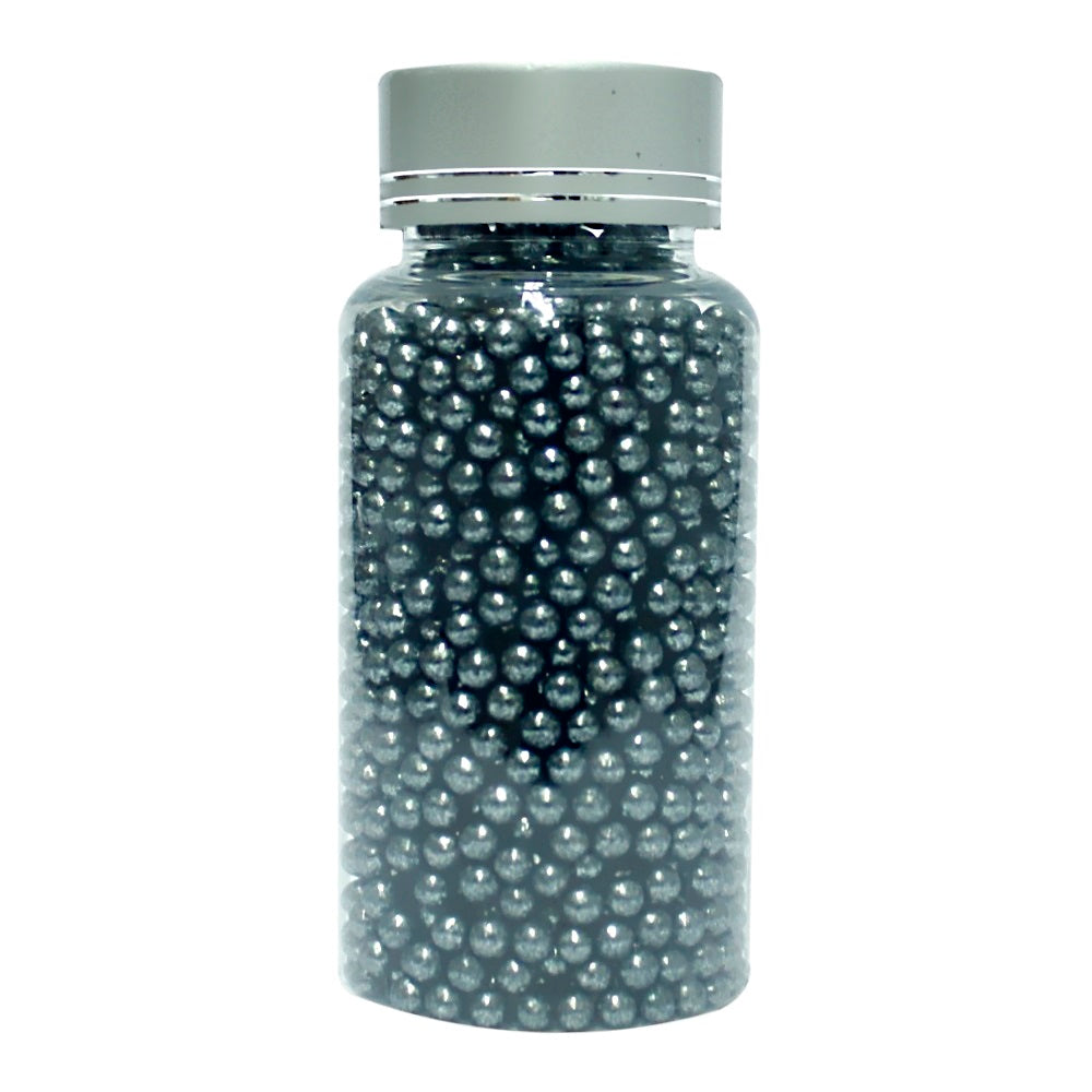 Confect Black Disco Balls Sprinkles 6 MM | Grocsy