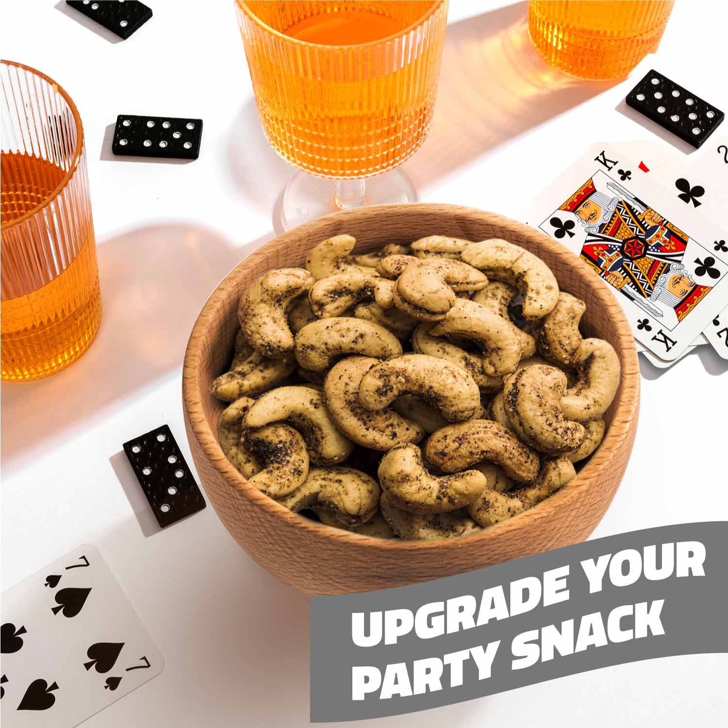 Farmley Black Pepper Cashews - Roasted | Grocsy