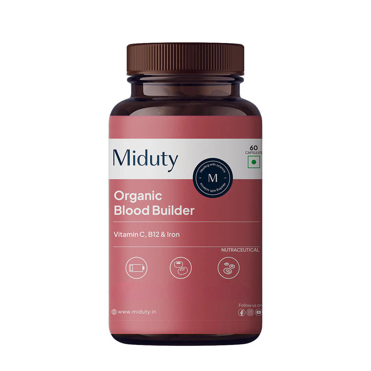 Miduty Organic Blood Builder | Grocsy