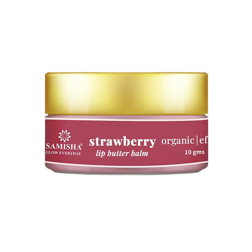 Samisha Organic Strawberry Lip Balm | Grocsy