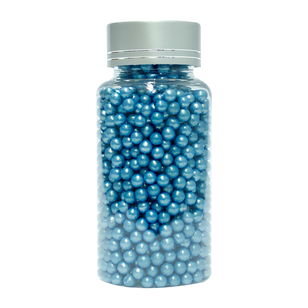 Confect Blue Disco Balls Sprinkles 6 MM | Grocsy
