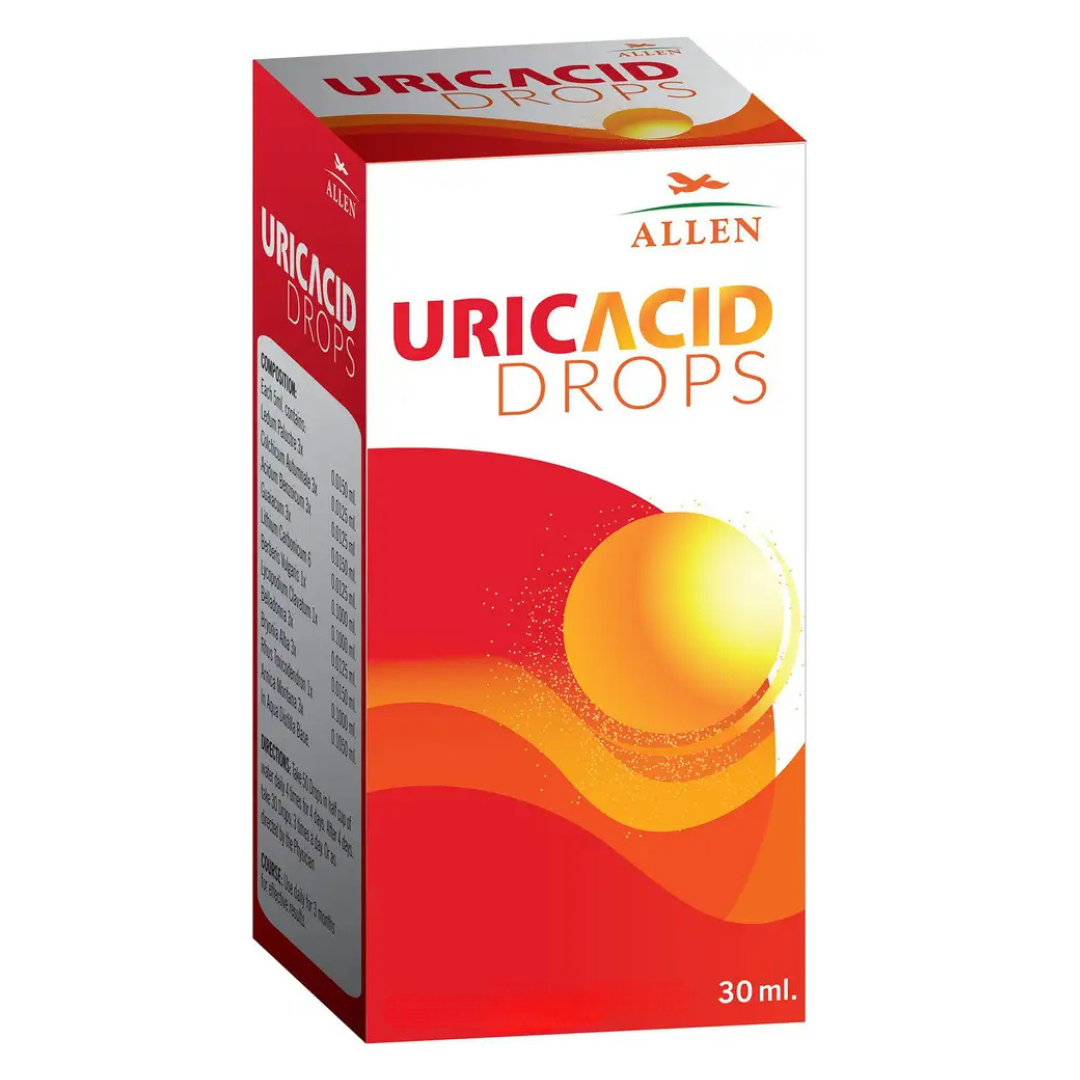 Allen Homeopathy Uricacid Drops | Grocsy