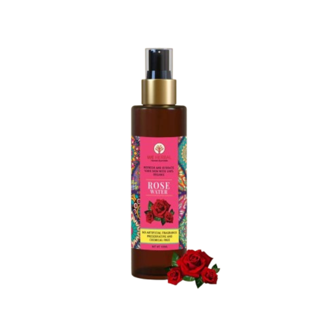 We Herbal Pure Rose Water: The Best Toner And Hydrating Solution For Your Skin | Grocsy