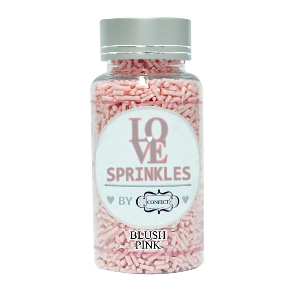 Confect Blush Pink Vermicelli Sprinkles | Grocsy