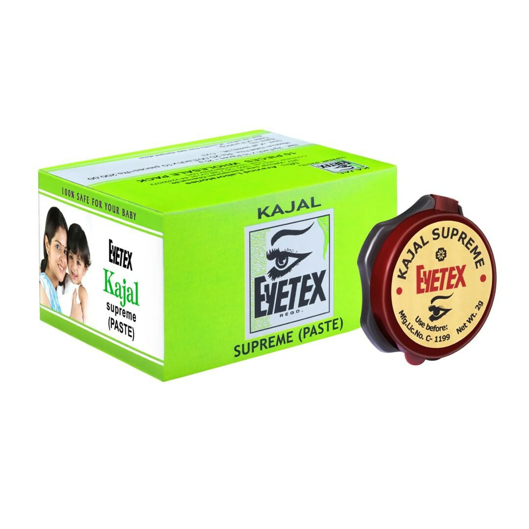 Eyetex Kajal Supreme Paste, Black | Grocsy