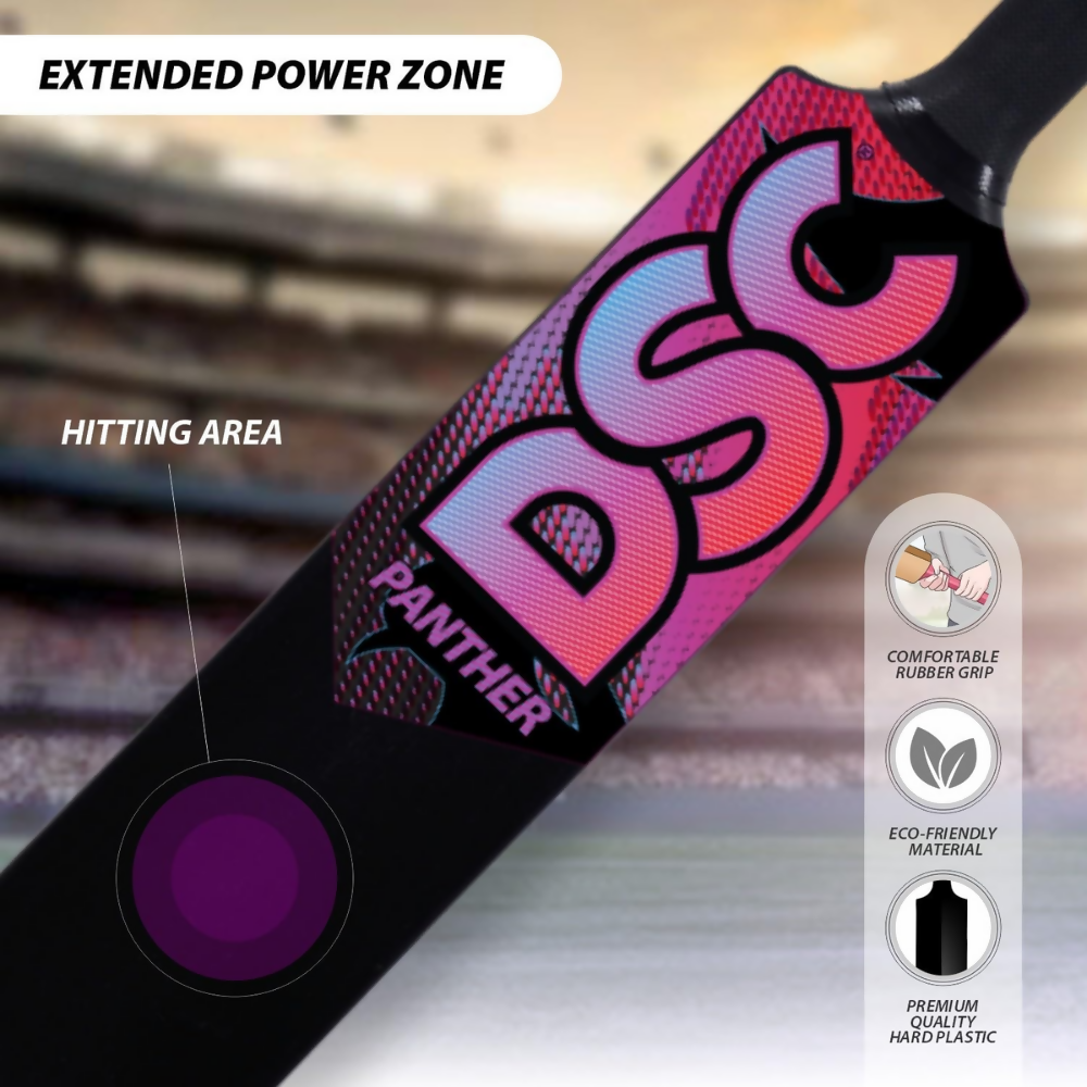 DSC Panther Plastic Cricket Set - 6 | Grocsy