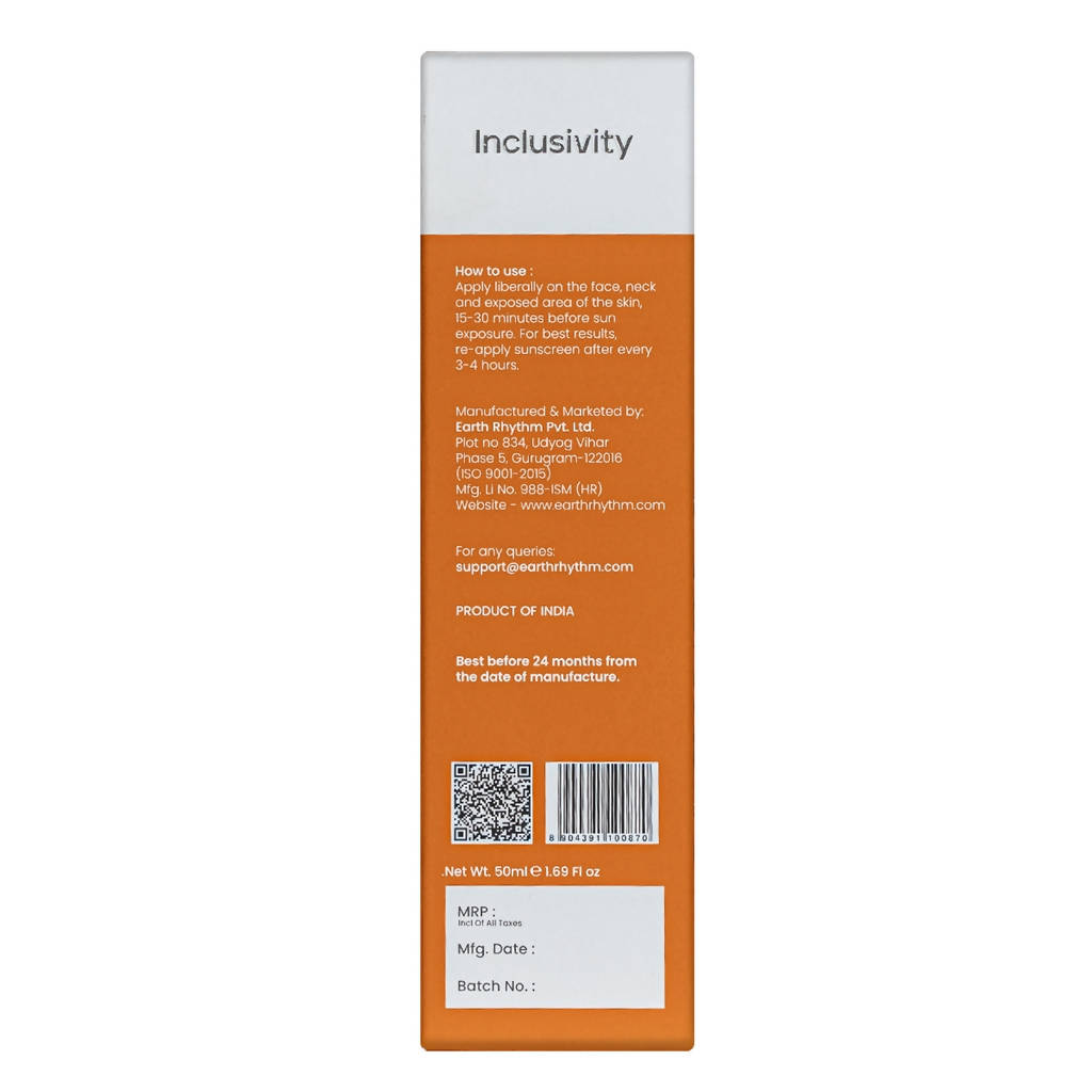 Earth Rhythm Spf 50 - Hybrid Sun Fluid Pa+++Ultra Defence | Grocsy
