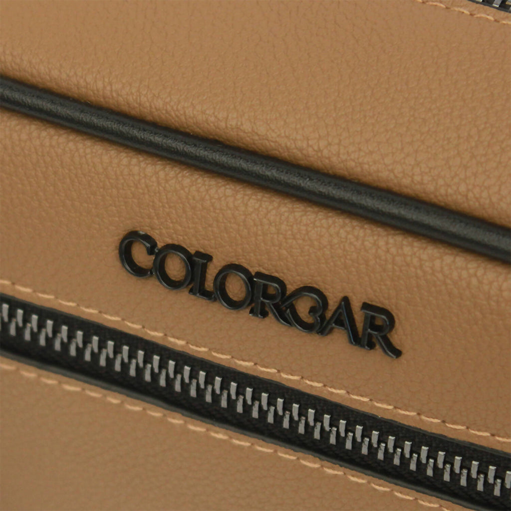 Colorbar Pouch The Classic Crossbody - Tan | Grocsy