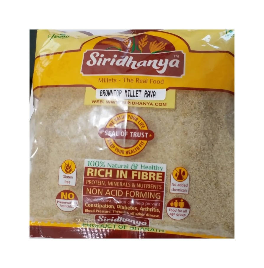 Siridhanya Browntop Millet Rava/sooji | Grocsy