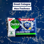 Dettol Cologne Fresh Bathing Soap Bar | Grocsy