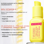 Hyphen By Kriti Sanon 10% Vitamin C, 1% Vitamin E & Ferulic Acid Serum | Grocsy