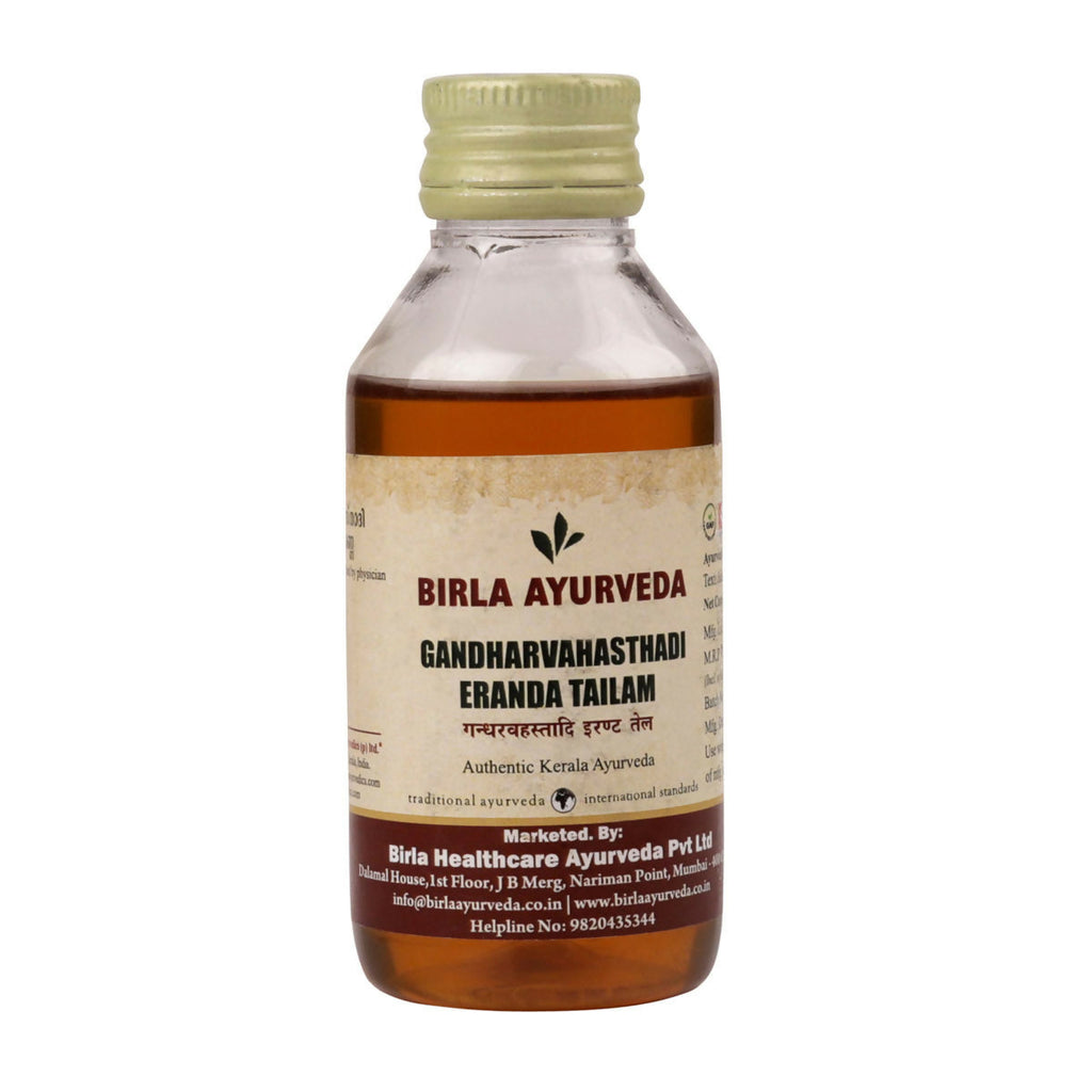 Birla Ayurveda Gandharvahasthadi Eranda Tailam | Grocsy