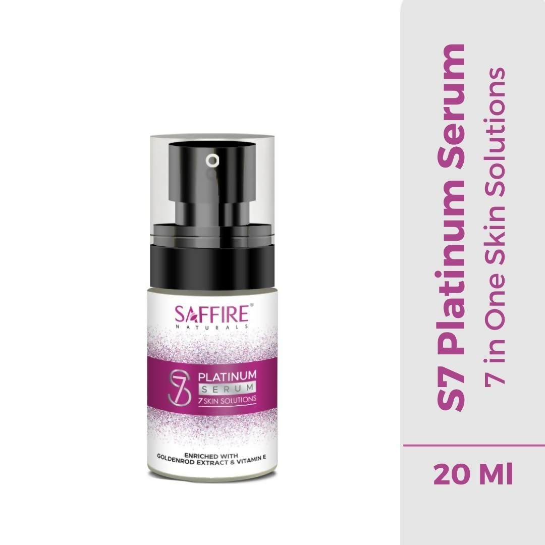 Saffire Naturals S7 Platinum Face Serum | Grocsy
