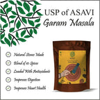 Asavi Stone Grounded Garam Masala Powder | Grocsy
