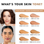 Lakme 9 To 5 Primer + Matte Mini Foundation - Warm Beige | Grocsy
