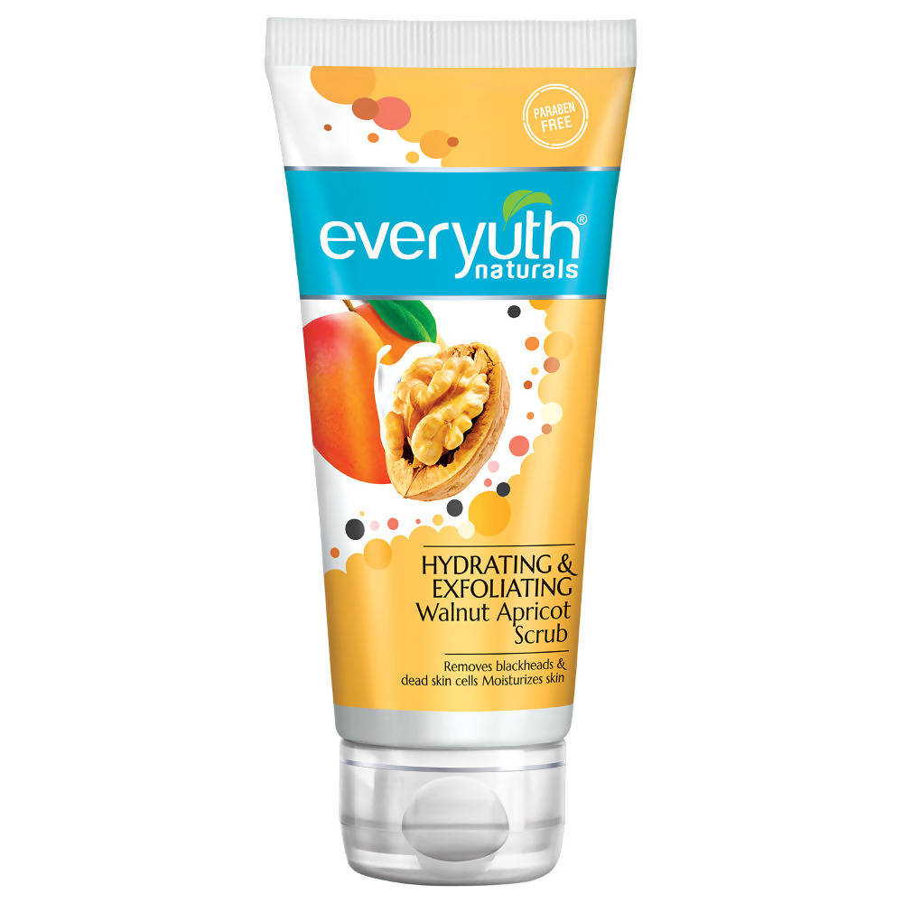 Everyuth Naturals Hydrating & Exfoliating Walnut Apricot Scrub | Grocsy