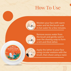 Satthwa Shaving Soap infused With Neroli, Lemon & Orange | Grocsy
