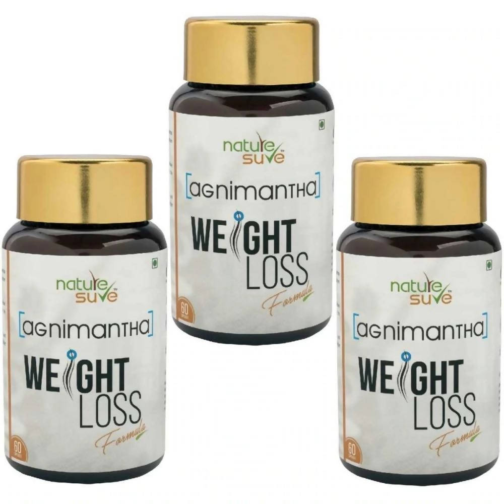 Nature Sure Agnimantha Weight Loss Capsules | Grocsy