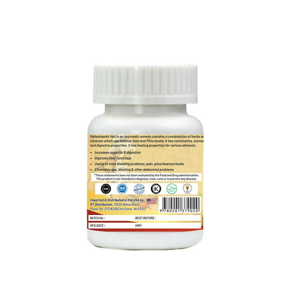 Life Aveda Mahashankh Vati Tablets | Grocsy