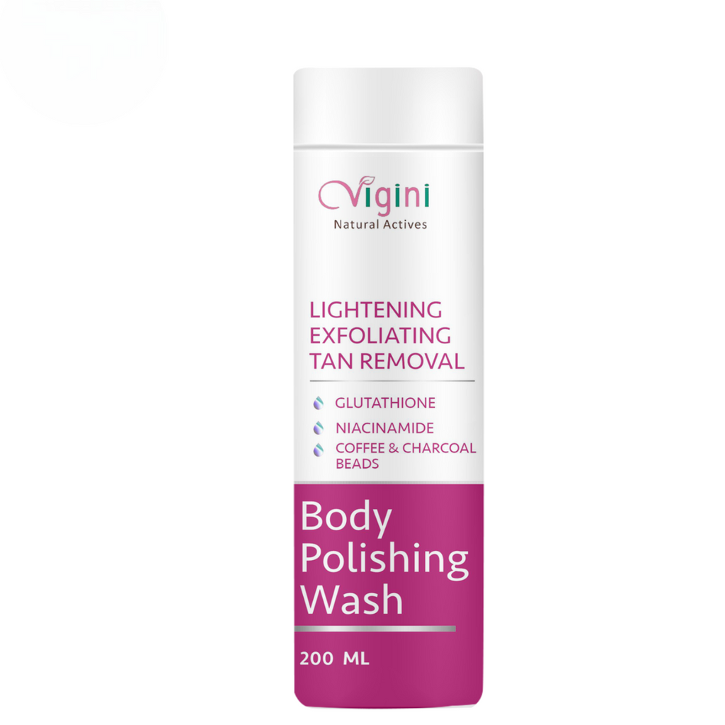 Vigini Lightening Brightening Body Polishing Wash for Men Women | Grocsy