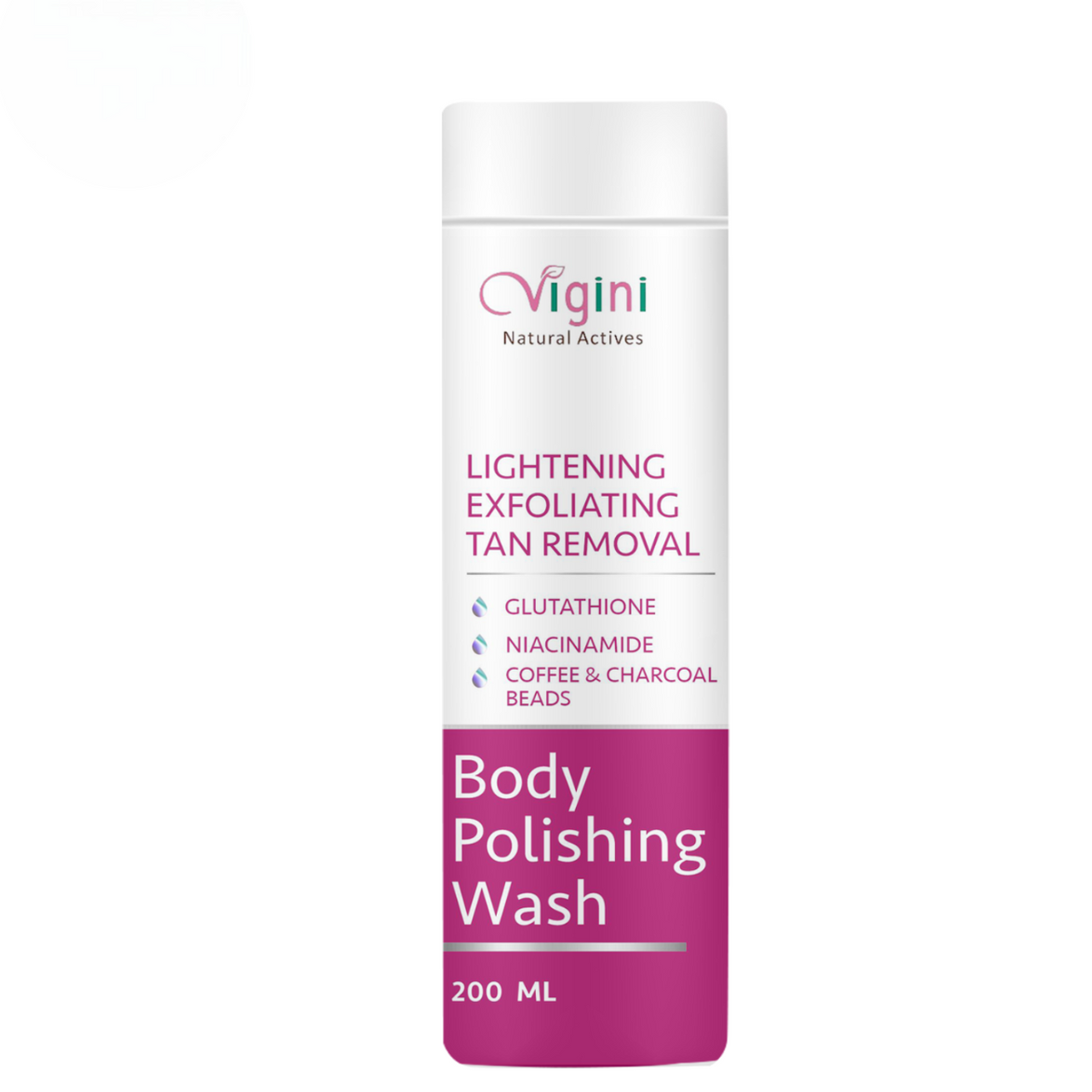 Vigini Lightening Brightening Body Polishing Wash for Men Women | Grocsy