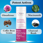 Vigini Lightening Brightening Body Polishing Wash for Men Women | Grocsy