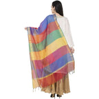 A R Silk Multi Crush Fancy Dupatta Multi Color Dupatta or Chunni | Grocsy