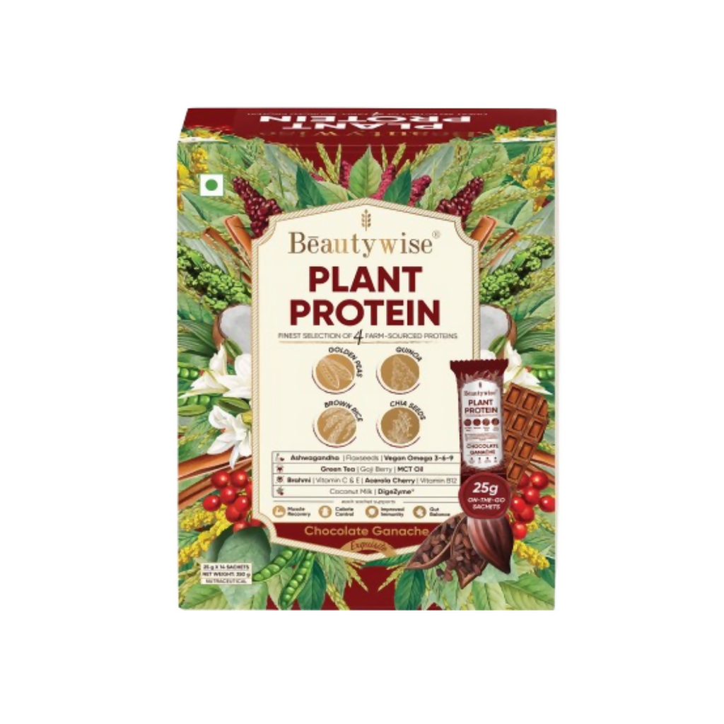 Beautywise Plant Protein Powder - Chocolate Ganache | Grocsy