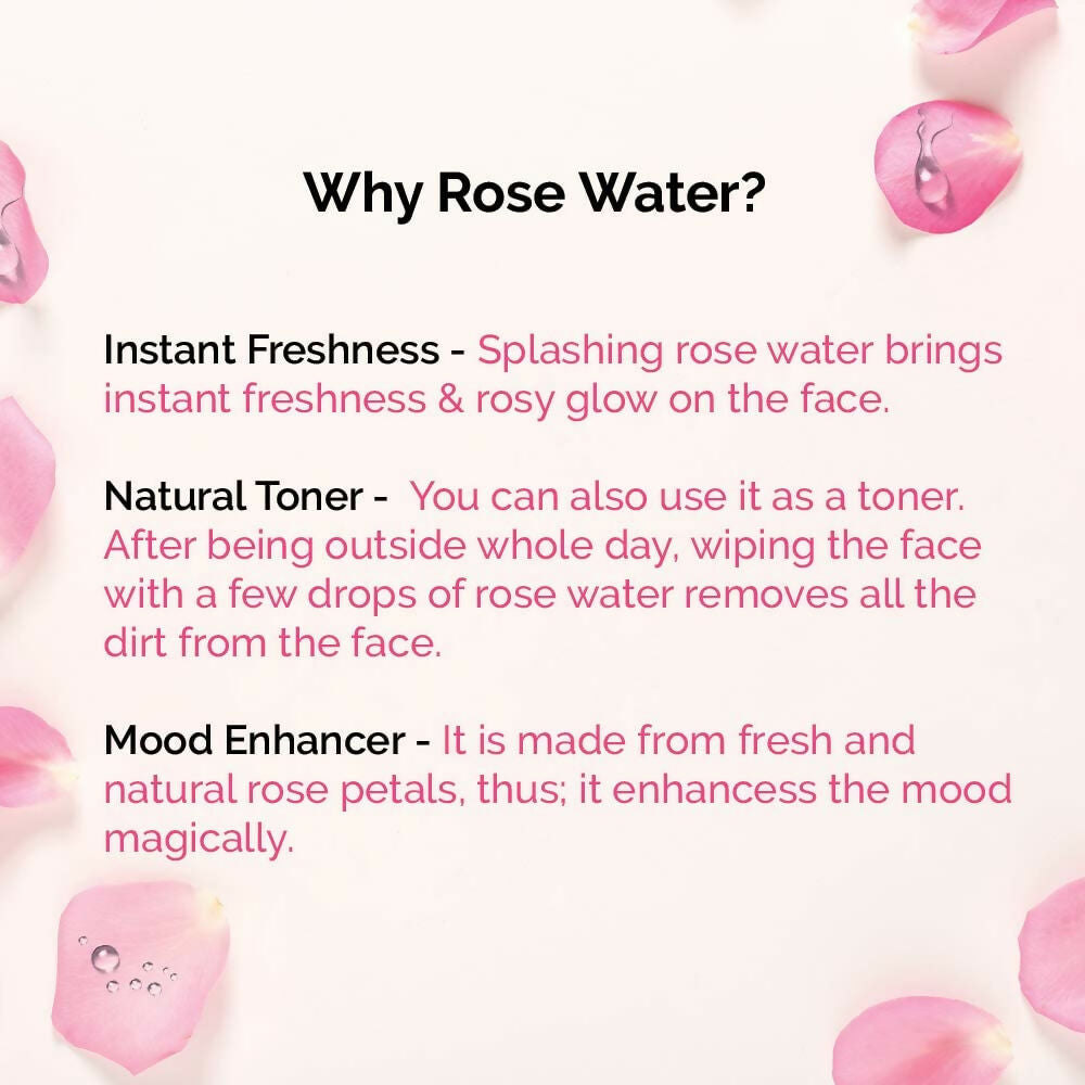 Kimayra Premium Rose Water Spray For Face - Skin Toner/Makeup Remover | Grocsy