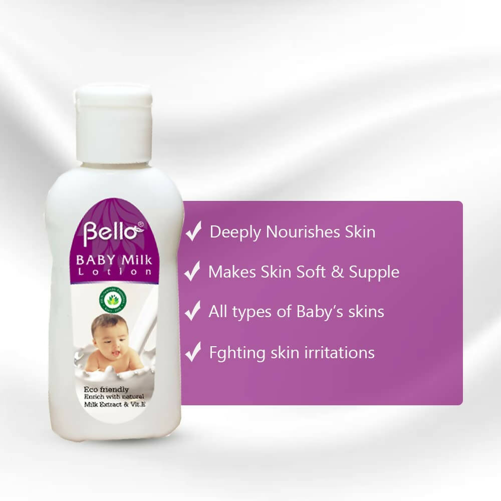 Bello Herbals Baby Milk Lotion | Grocsy