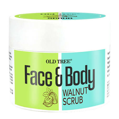 Old Tree Face & Body Walnut Scrub | Grocsy