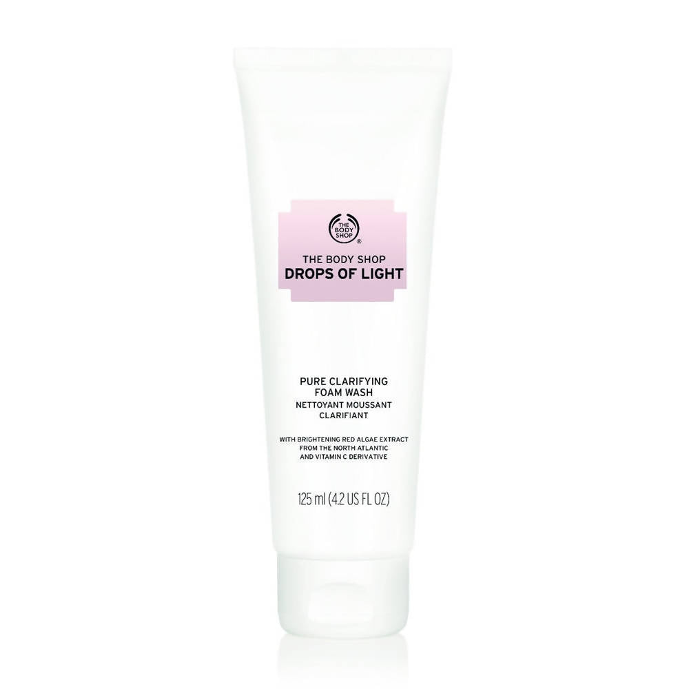 The Body Shop Drops Of Light Pure Clarifying Foam Wash | Grocsy