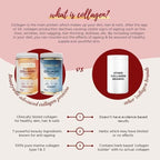 Beautywise Advanced Marine Collagen Anti-Aging Powder - Glutathione, HA & Biotin - Mango-Peach | Grocsy