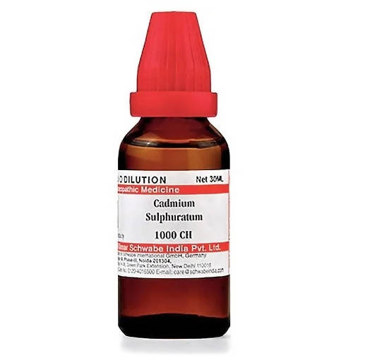 Dr. Willmar Schwabe India Cadmium Sulphuratum Dilution | Grocsy