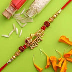 Auspicious Lord Shiv Rakhi & Cashew Jar | Grocsy