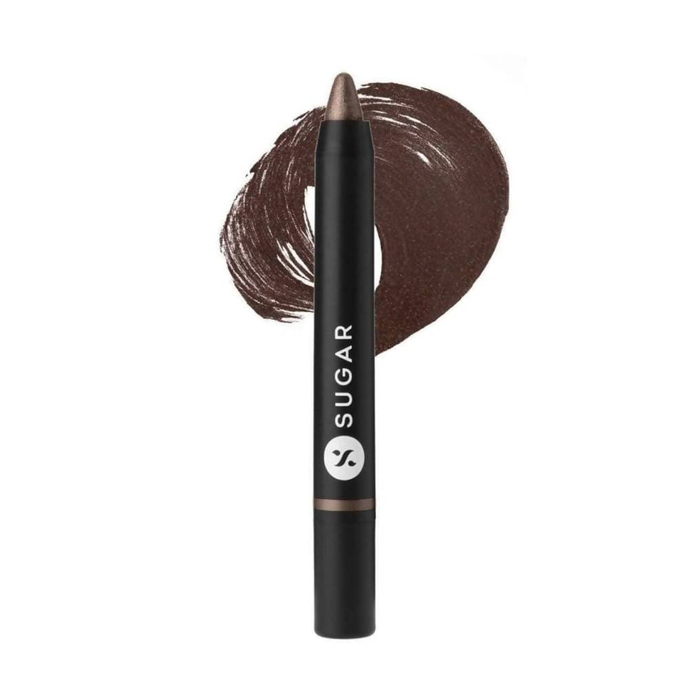 Sugar Eyes And Shine Shadow Crayon Metallic Medium Brown With Golden Glitter | Grocsy
