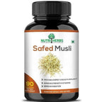 Nutri Herbs Organic Safed Musli Capsules | Grocsy