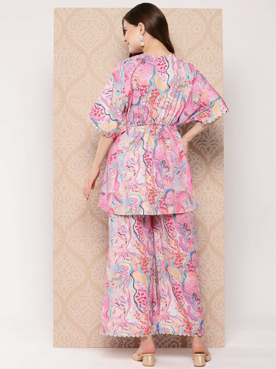 Ahalyaa Women's Traditional Wear Co-ods - Multi | Grocsy