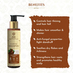 Khadi Essentials Ayurvedic Coffee Shampoo | Grocsy