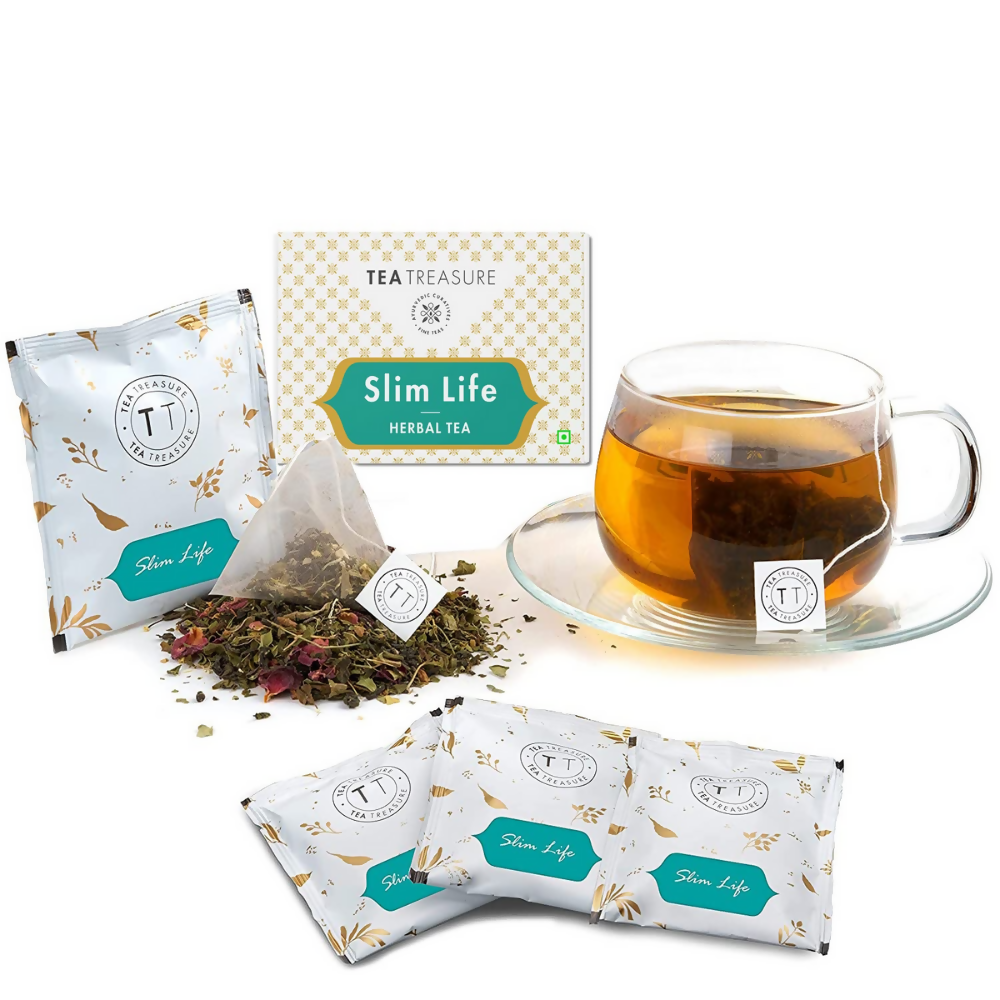 Tea Treasure Slim Life Tea Bags | Grocsy