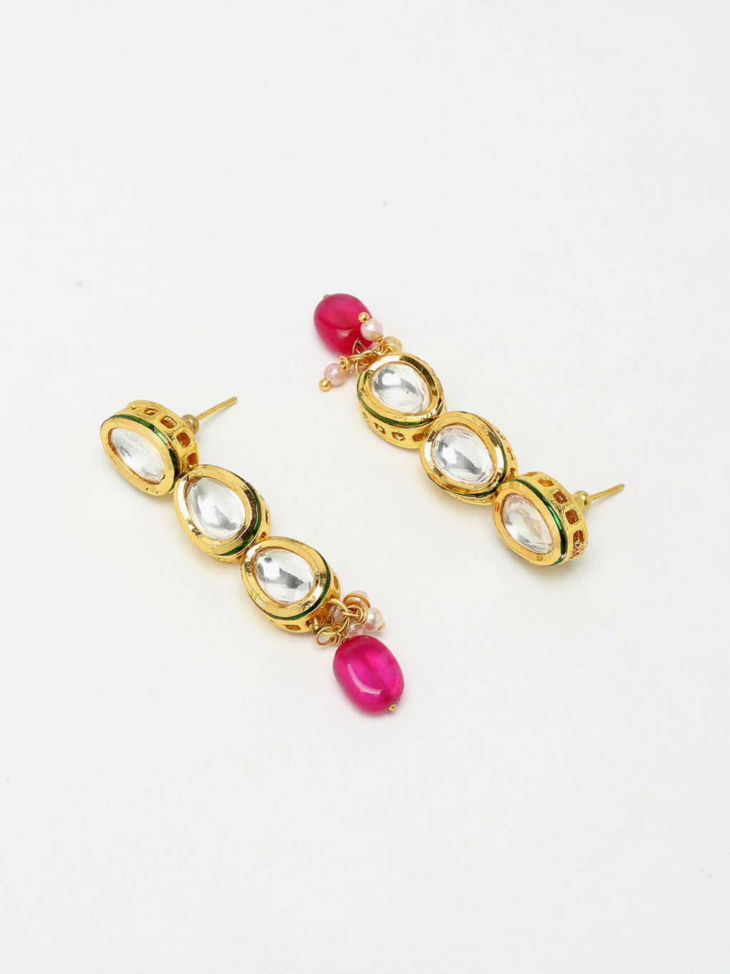 Kundan Choker With Earrings - Ruby Raang | Grocsy