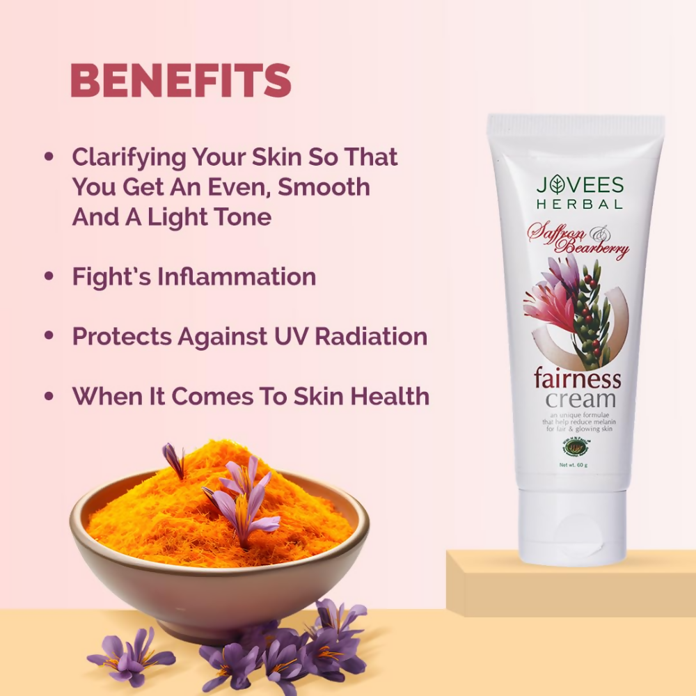 Jovees Herbal Ayurveda Essence of Saffron Anti Blemish Pigmentation Cream | Grocsy