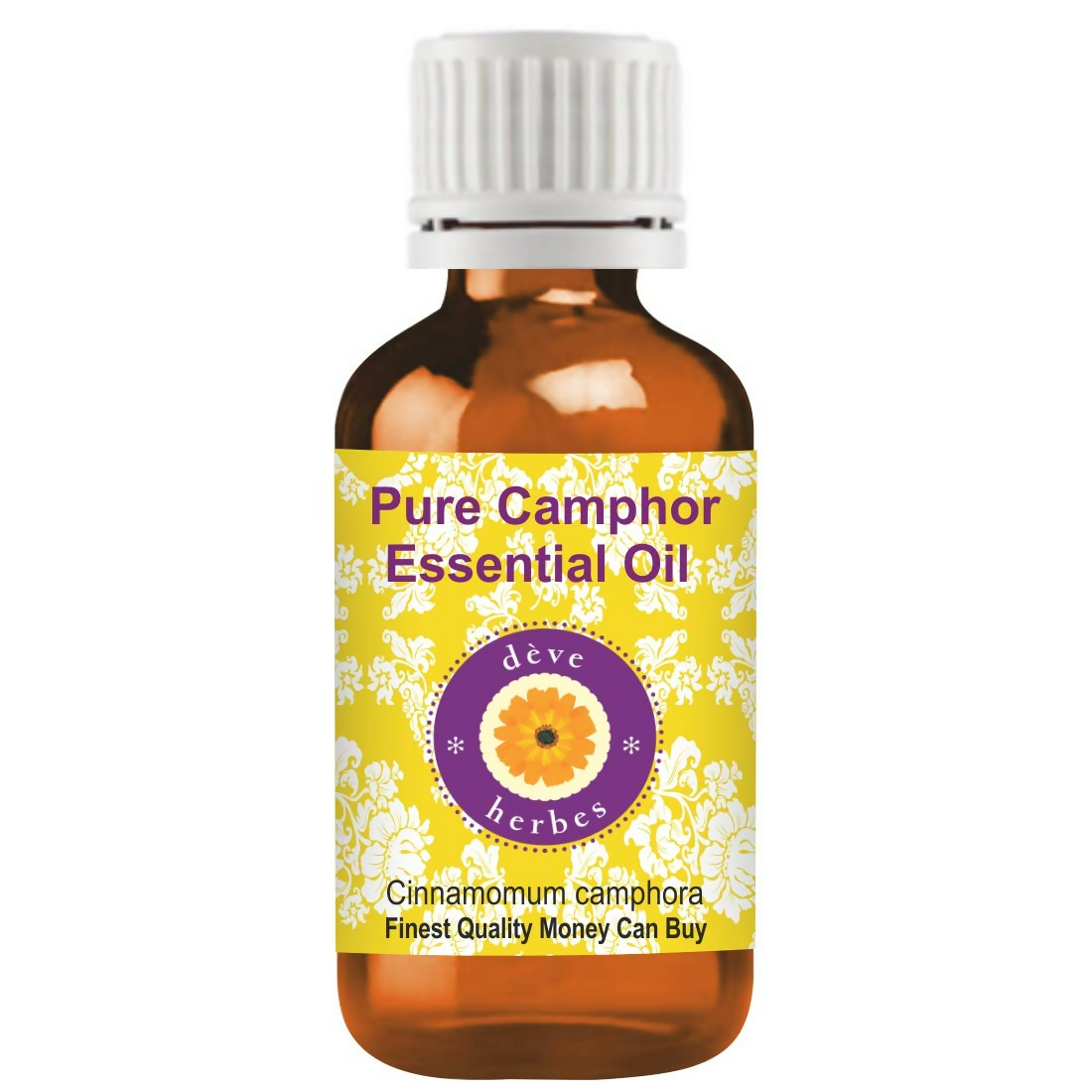Deve Herbes Camphor Essential Oil (Cinnamomum camphora) | Grocsy