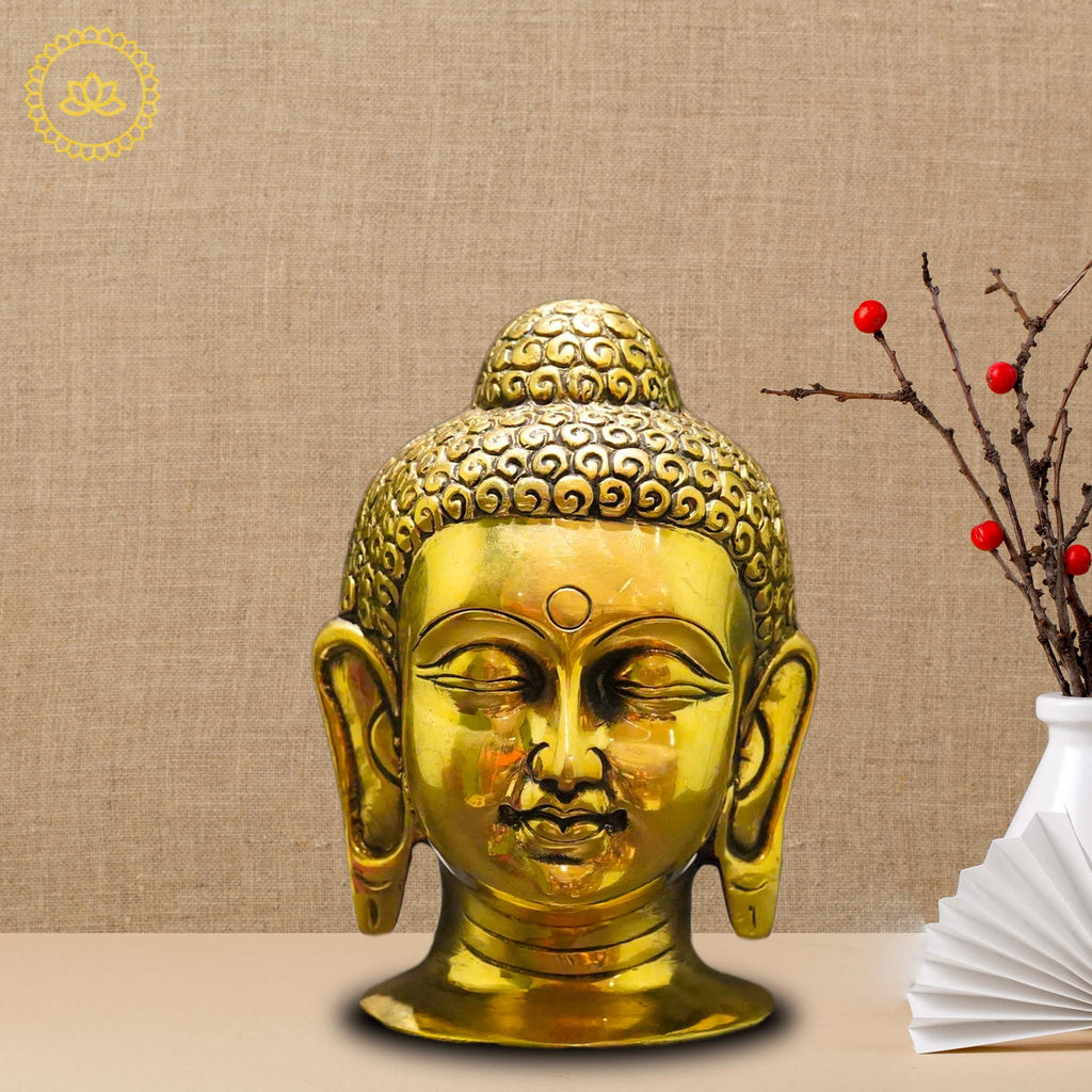 Brass Buddha Idol | Grocsy