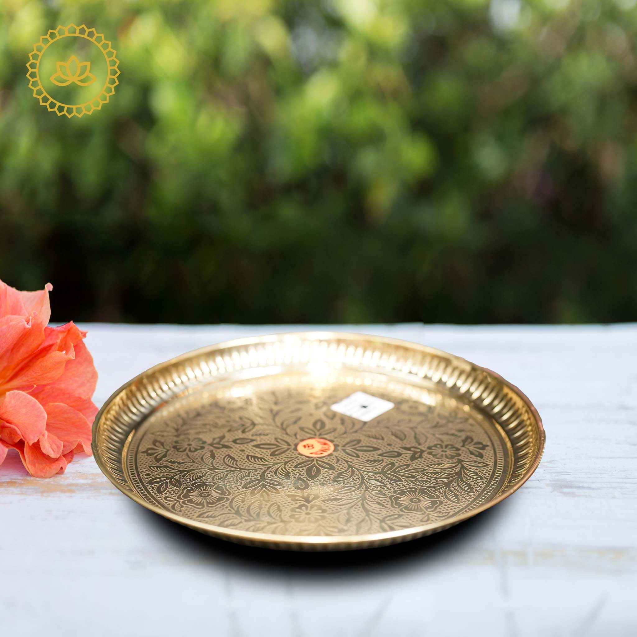Brass Design Plate | Grocsy