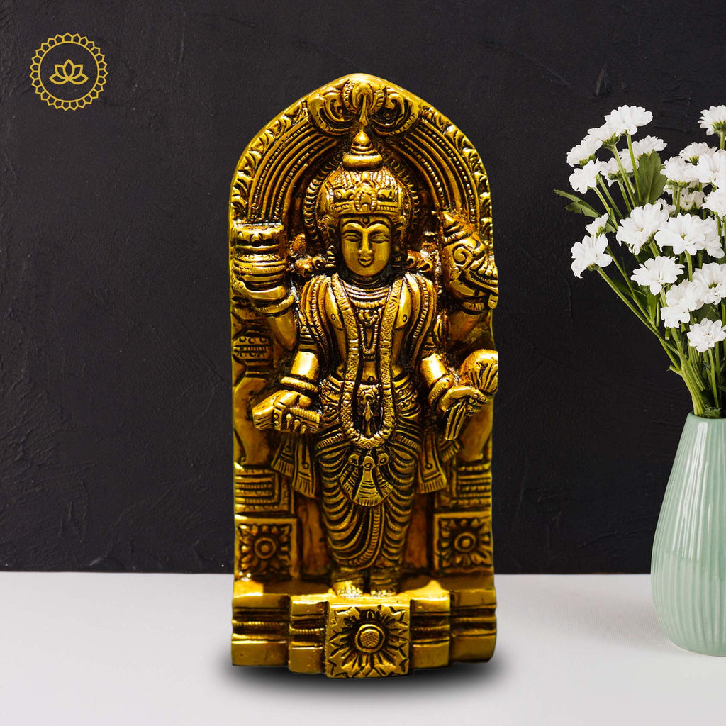 Brass Dhanvantari | Grocsy