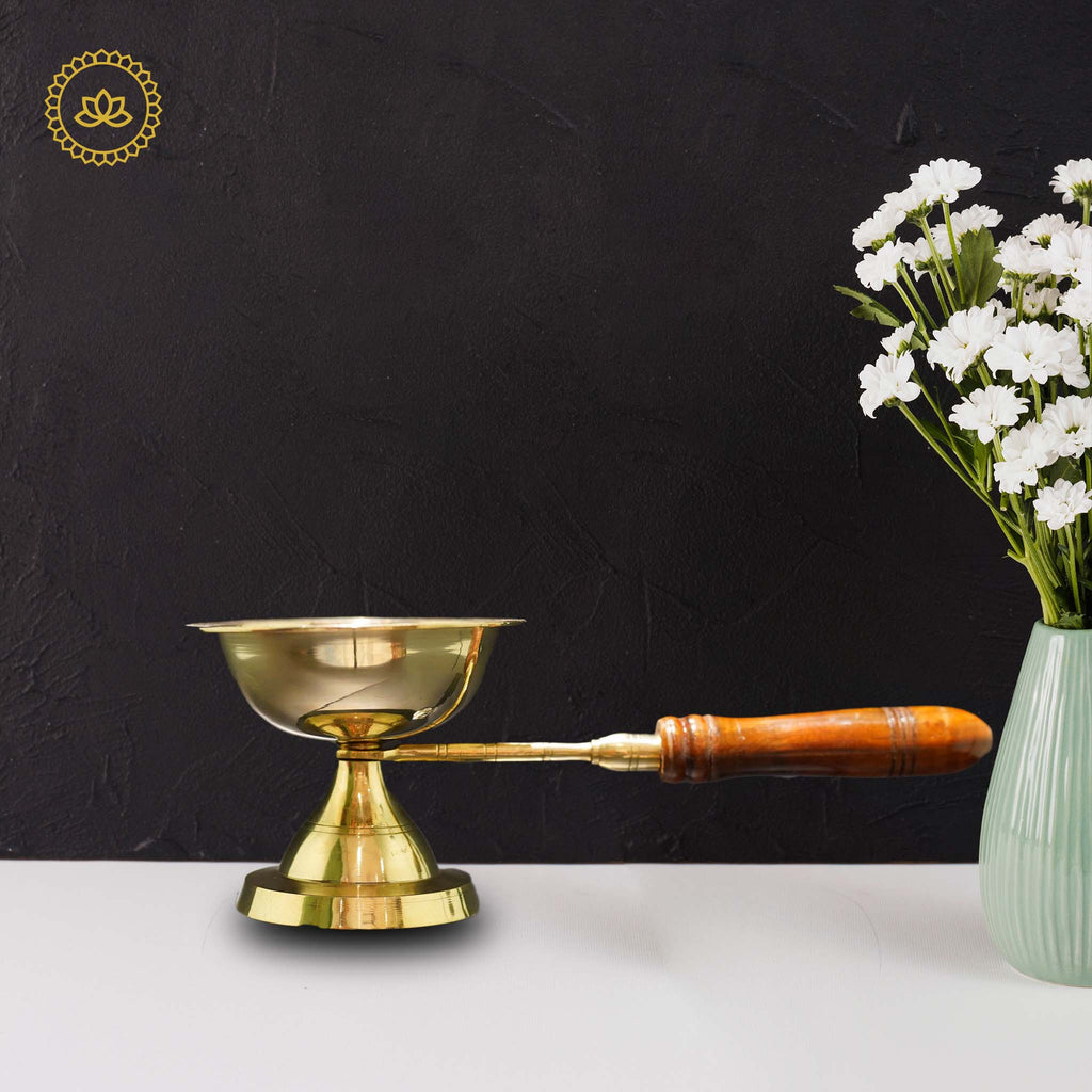 Brass Dhoop Dan - Divine Aromas for Spiritual Seekers | Grocsy