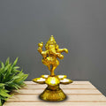 Brass Ganesha Deepa | Grocsy