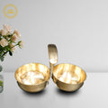 Brass Haldi & Kumkum Holder | Grocsy